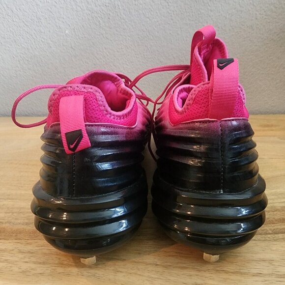 Nike Lunar Vapor Trout Pink Mother's Day Mom Roses BSBL Baseball Cleats Mens 14 - Picture 6 of 14